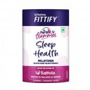 Saffola Fittify The PerfeKt Gummies for Better Sleep | Supplements Like Melatonin eases Sleep Issues | 30 Gummies| Strawberry Flavour...