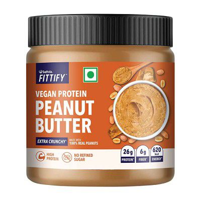 Saffola FITTIFY Vegan Protein Peanut Butter 340g