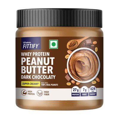 Saffola FITTIFY Whey Protein Peanut Butter| 340g