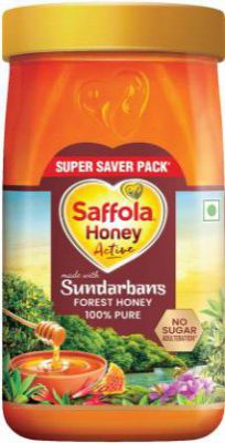 Saffola Honey Active, Made with Sundarban Forest, 100% Pure (1.2 kg)