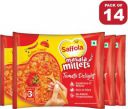 Saffola Masala Millets Tomato Delight | Lower in calories, Rich in Fibre Pouch  (14 x 35 g)...