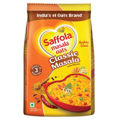 Saffola Masala Oats| 1kg | Classic Masala 