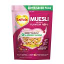 Saffola Muesli 0% Added Sugar Berry Crunch 700 gm...