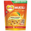 Saffola Muesli Mango Crunch, with Real Alphonso Mango - 400g...