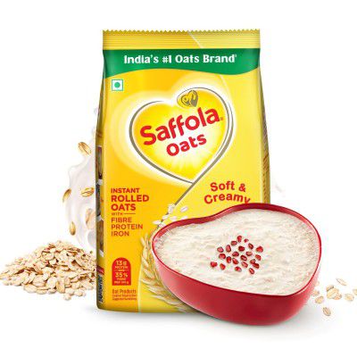 Saffola Oats | 1kg | Instant Rolled