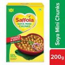 Saffola Soya Mini Chunks - Tender & Juicy, High In Protein & Fibre, 200 g...