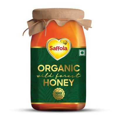 Saffola Wild Forest Organic Honey -500g -NMR Tested
