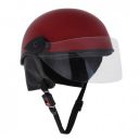 Sage Square Adjustable Junior Helmet for Kids Baby Safety and Comfort (3-12 Years, Red Glossy)...