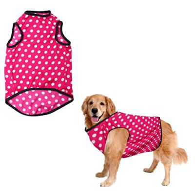 Sage Square Funky Soft Material Dog T-Shirt | Cool/Funky Print Pet | Soft Light Weight |
