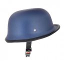 Sage Square German Retro Styled World War Inspire Half Helmet for Royal Enfield (Small, Blue Matte) (Non-Motorized)...