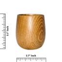 Saharika Handmade Wooden Mugs for Coffee (Pack of 1)...