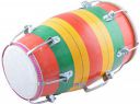 SAI MUSICAL BD-001 1 Piece Baby Dholak - Screw Type- Multi-Colour...