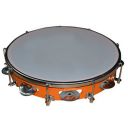 Sai Musical Khanjari Tambourine Hand Percussion Musical Instrument (Orange)...