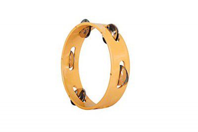 SAI MUSICAL Tambourine, 7 inch (without head), Yellow