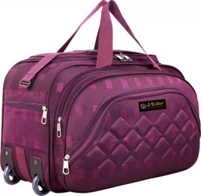 SAKSHI FASHION 70 L Strolley Duffel Bag - Duffle Wheeler Bag for Travel Luggage Bag