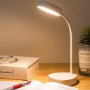 SaleOn Desk Lamp Rechargeable Study Lamp Comes with Touch On Off and Student Eye Protection 3 Step, Plastic Pack of 1 -White...