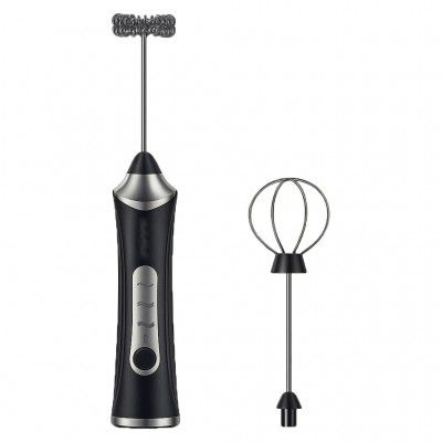 SaleOn Milk Frother, Electric Whisk Drink Mixer Rechargeable Handheld Coffee Frother