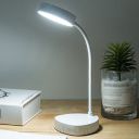 SaleOn Rechargeable Touch On/Off 3 Step Table Desk LED lamp for Eye Protection (White, Small Size)...