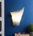 Salerno Metal Flush Mount Wall Light (White)...