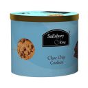 Salisbury & King - Choc Chip Cookies - 400g Round Gift Tin...