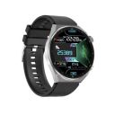 Salora uWear Smartwatch with 1.5” Round Display, BT Calling (Silver+Black)...