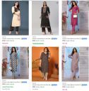 Samah Womens Ethnic Sets Starts @ Rs 349...