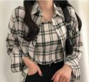 Samani Women Regular Fit Checkered Spread Collar Casual Shirt...