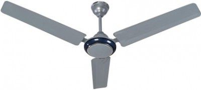 Sameer Stellar Dual Tone Silver Blue 1200 mm 3 Blade Ceiling Fan (Silver, Pack of 1)