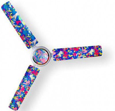 Sameer Toonza | Premium Design Print | 1200 mm 3 Blade Ceiling Fan