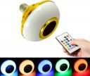 Samite Smart B22 12 Watt LED RGB Bluetooth Music Light Bulb Lamp Speaker Wireless Color Changing 24 Keys Remote Control Smart Bulb...