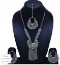 Samridhi DC Oxidised Silver Silver Jewel Set (Pack of 1)...