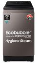 Samsung 10 Kg 5-star Ecobubble Wi-Fi Inverter Fully Automatic Top Load Washing Machine (WA10BG4686BRTL)...
