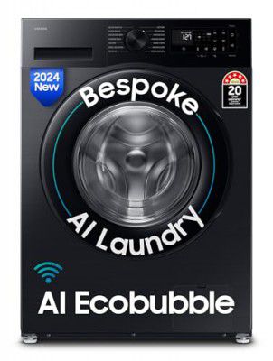 Samsung 12 kg 5 Star Digital Inverter Fully-Automatic Front Load Washing Machine (WW12DG5B24ABTL)