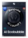 Samsung 12 kg, 5 Star, AI Control, Fully-Automatic Front Load Washing Machine (WW12DB8B54GSTL)...