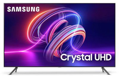 Samsung 138 cm (55 Inches) Crystal Vision 4K Ultra HD Smart LED TV UA55CUE70AKLXL (Titan Gray)