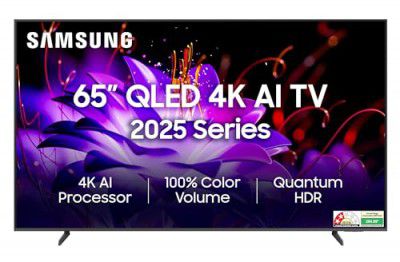 [Extra Rs 5500 OFF] Samsung (65") Vision AI 4K Ultra HD Smart QLED TV QA65QEF1AULXL