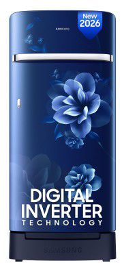 Samsung 189 L, 5 Star, Digital Inverter, Direct-Cool Single Door Refrigerator (RR21H2H25CU/HL)