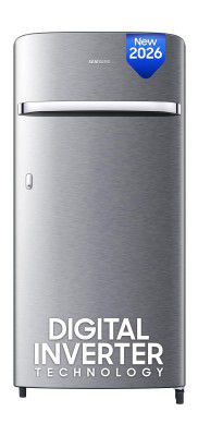 Samsung 189 L, 5 Star Digital Inverter, Direct-Cool Single Door Refrigerator (RR21H2G25S8/HL, 2026 Model)