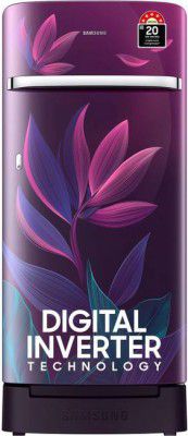 Samsung 189 L Direct Cool Single Door 5 Star Refrigerator (Paradise Bloom Purple, RR21D2H259R/HL)