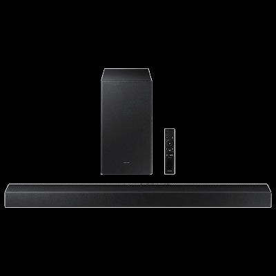 Samsung 2.1 Channel 300 Watts Dolby Sound Bar (Bass Boost, HW-A450/XL, Black)