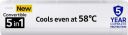 Samsung 2025 Model 1 Ton 3 Star Split Inverter 5 Step Convertible AC (AR50F12D0LHNNA// AR50F12D0LHXNA, White)...