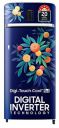 Samsung 215 L 5 Star Digi-Touch Cool Digital Inverter with Display Direct-Cool Single Door Refrigerator (RR23C2E35NK/HL, Orange Blossom Blue, 2023 Model)...