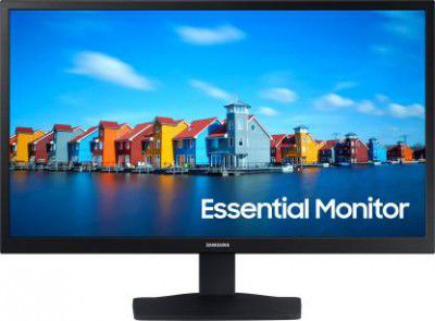 SAMSUNG 22' Full HD LED Backlit VA Panel (54.48 cm) Monitor (LS22A33ANHWXXL) (Response Time: 5 ms, 60 Hz Refresh Rate)