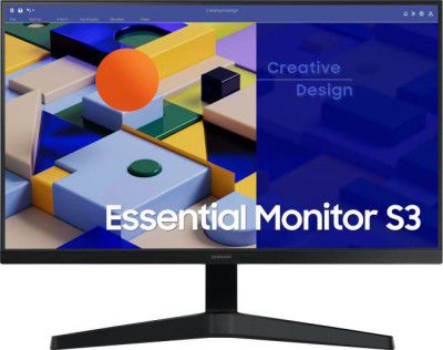 [Extra Rs 1190 Off] Samsung 24" FHD Flat Monitor, (LS24C310EAWXXL, Black)