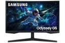 Samsung 27" (68.5cm) Odyssey G5 2K Curved Gaming Monitor|QHD 2560 X 1440|1000R Curved|165Hz|1ms(MPRT)|300nits|Ports-HDMI,DP,Headphone|DP Cable|HDR10|FreeSync|LS27CG550EWXXL|Black...