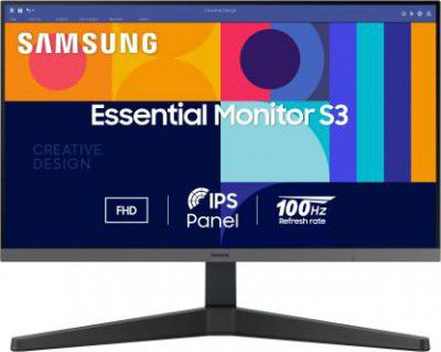 SAMSUNG (27") Full HD IPS Panel Flicker-Free, HDMI  (LS27C330GAWXXL) 