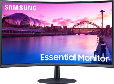 [Extra Rs 2430 Off] SAMSUNG 27" (LS27C390EAWXXL)Curved HD VA Panel 1000R Curvature, Bezel-Less Design Monitor