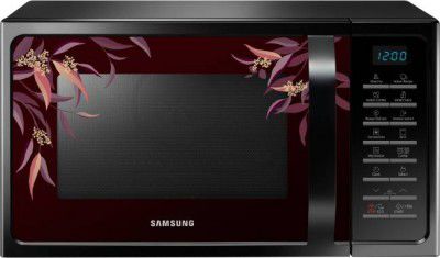 [Extra Rs 2000 Off] SAMSUNG 28 L Convection & Grill Microwave Oven  (MC28H5025VR, Black)