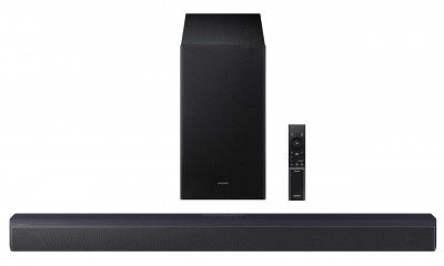Samsung 300 W 2.1 ch Soundbar with Dolby Audio (HW-B45EF/XL, Titan Black)