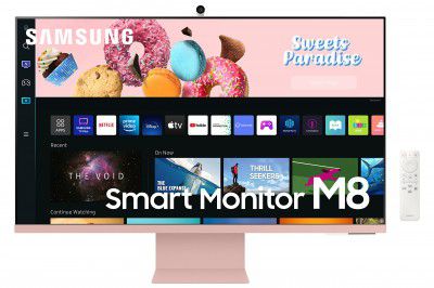 Samsung 32-inch(80cm) M8 4K UHD Smart Monitor (LS32BM80PUWXXL)